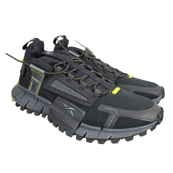 Reebok Zig Kinetica Edge Sneakers GY3576 Men's Sz 10 Black Yellow - Picture 3 of 16